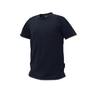 Dassy T-Shirt Kinetic Navy/Anthrazitgrau M